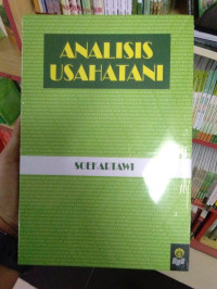 Image of ANALISIS USAHATANI
