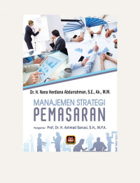 Image of MANAJEMEN STRATEGI PEMASARAN
