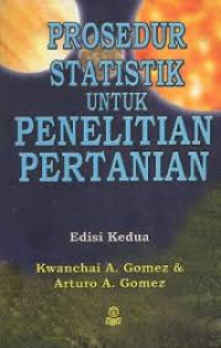 Image of Prosedur Statistik untuk Penelitian Pertanian