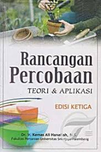 Image of Rancangan Percobaan Teori & Aplikasi