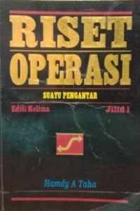 Image of Riset Operasi suatu pengantar